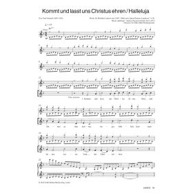 Kommt und lasst uns Christus ehren / Halleluja