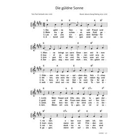 Produktbild des Artikels Die güldne Sonne (Noten - Download)