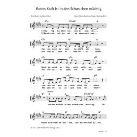 Produktbild des Artikels Gottes Kraft ist in den Schwachen mächtig (Noten - Download)