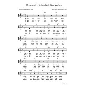 Produktbild des Artikels Wer nur den lieben Gott lässt walten (Noten - Download)