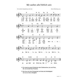 Produktbild des Artikels Wir wollen alle fröhlich sein (Noten - Download)