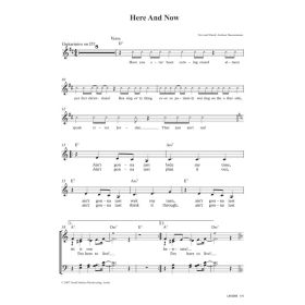 Produktbild des Artikels Here and Now (Noten - Download)