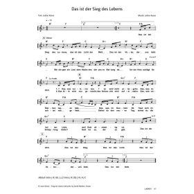 Produktbild des Artikels Noten - Download Das ist der Sieg des Lebens