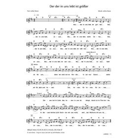 Produktbild des Artikels Noten - Download Der, der in uns lebt, ist größer