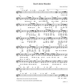 Produktbild des Artikels Noten - Download Durch deine Wunden