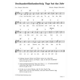Produktbild des Artikels Dreihundertfünfundsechzig Tage hat das Jahr (Noten - Download)