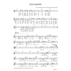 Produktbild des Artikels Noten - Download Zuerst geliebt
