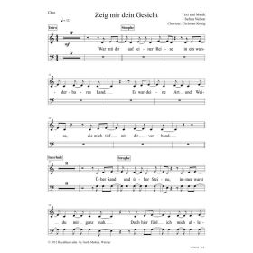 Produktbild des Artikels Noten - Download Zeig mir dein Gesicht