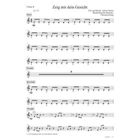 Produktbild des Artikels Noten - Download Zeig mir dein Gesicht (Violine 2)