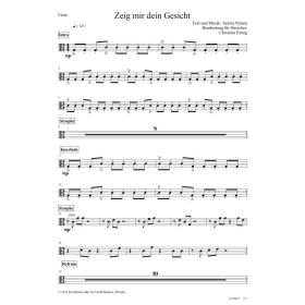 Produktbild des Artikels Noten - Download Zeig mir dein Gesicht (Viola)