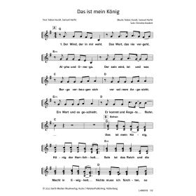 Produktbild des Artikels Das ist mein König (Noten - Download)