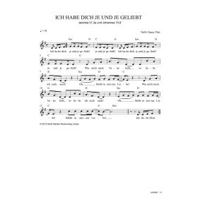 Produktbild des Artikels Ich habe dich je und je geliebt (Noten - Download)
