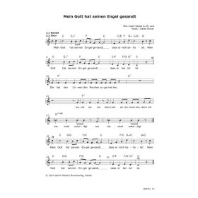 Produktbild des Artikels Mein Gott hat seinen Engel gesandt (Noten - Download)