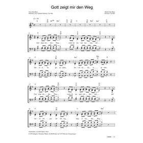 Produktbild des Artikels Gott zeigt mir den Weg / God Will Make A Way (Noten - Download)