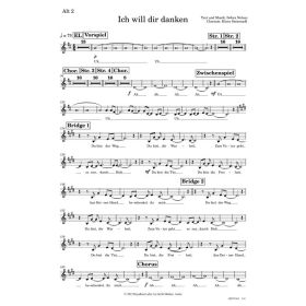 Produktbild des Artikels Ich will dir danken (Alt 2) (Noten - Download)