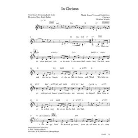 Produktbild des Artikels In Christus / In Christ Alone (Noten - Download)