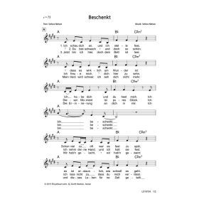 Produktbild des Artikels Beschenkt (Noten - Download)