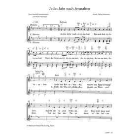 Produktbild des Artikels Jedes Jahr nach Jerusalem (Noten - Download)