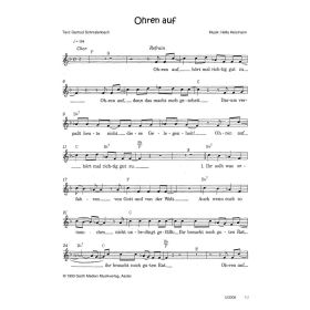 Produktbild des Artikels Ohren auf (Noten - Download)