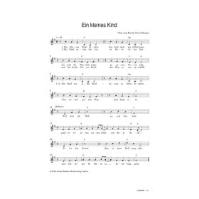 Produktbild des Artikels Ein kleines Kind (Noten - Download)
