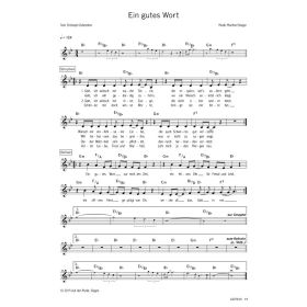 Produktbild des Artikels Ein gutes Wort (Noten - Download)