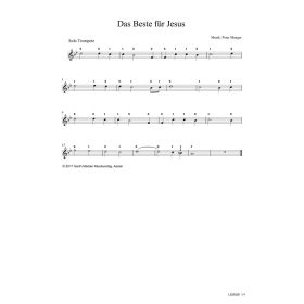 Produktbild des Artikels Das Beste für Jesus (Noten - Download)