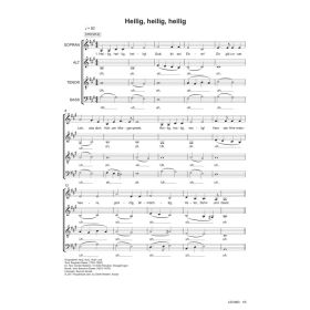 Produktbild des Artikels Heilig, heilig, heilig / Holy, Holy, Holy (Noten - Download)