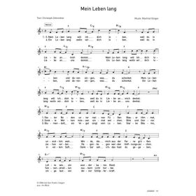 Produktbild des Artikels Mein Leben lang (Noten - Download)