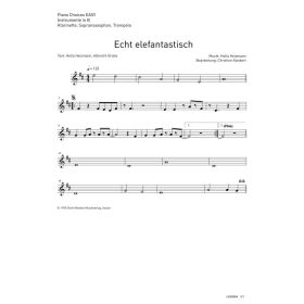 Produktbild des Artikels Echt elefantastisch (Noten - Download)