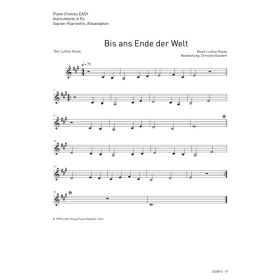 Produktbild des Artikels Bis ans Ende der Welt (Noten - Download)
