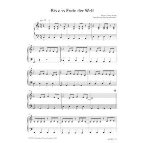 Produktbild des Artikels Bis ans Ende der Welt (Noten - Download)