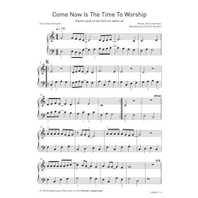 Produktbild des Artikels Noten - Download Komm, jetzt ist die Zeit wir beten an / Come Now Is The Time To Worship