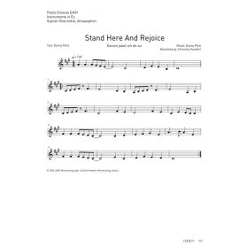 Produktbild des Artikels Darum jubel ich dir zu / Stand here and rejoice (Noten - Download)