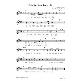 Produktbild des Artikels Er ist der Beste, den es gibt (Noten - Download)