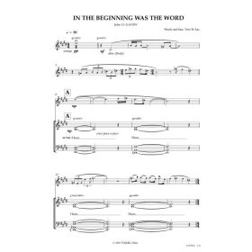 Produktbild des Artikels In The Beginning Was The Word / Gloria (Noten - Download)