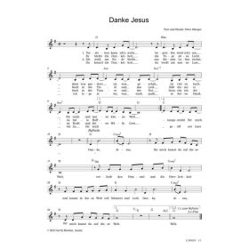 Produktbild des Artikels Danke, Jesus (Noten - Download)