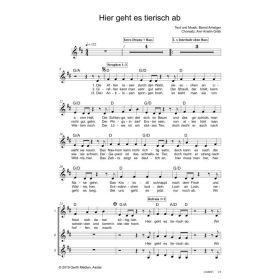 Produktbild des Artikels Noten - Download Hier geht es tierisch ab