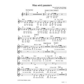 Produktbild des Artikels Noten - Download Was wird passiern