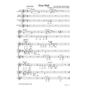 Produktbild des Artikels Noten - Download Eine Welt