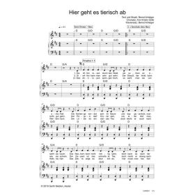 Produktbild des Artikels Noten - Download Hier geht es tierisch ab