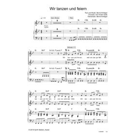 Produktbild des Artikels Noten - Download Wir tanzen und feiern
