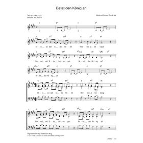 Produktbild des Artikels Betet den König an / Worship The Newborn King (Noten - Download)