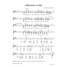 Produktbild des Artikels Willkommen im Stall (Noten - Download)