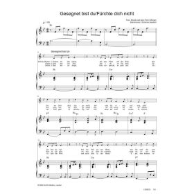 Produktbild des Artikels Gesegnet bist du / Fürchte dich nicht (Noten - Download)