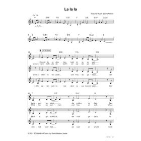 Produktbild des Artikels Noten - Download La la la