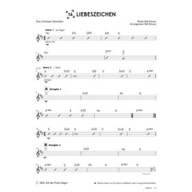 Produktbild des Artikels Liebeszeichen (Bandsheet) (Noten - Download)