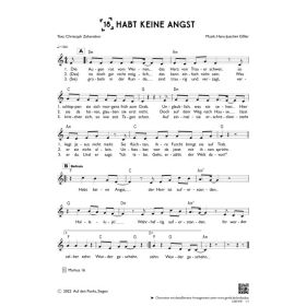 Produktbild des Artikels Noten - Download Habt keine Angst (einstimmig)