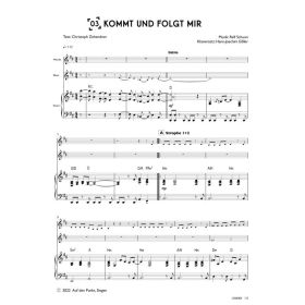 Produktbild des Artikels Noten - Download Kommt und folgt mir (Klavier)