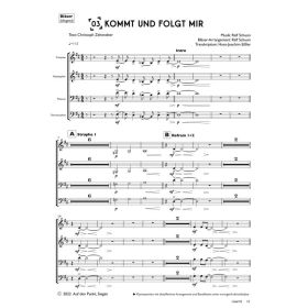 Produktbild des Artikels Kommt und folgt mir (Bläser) (Noten - Download)