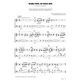 Produktbild des Artikels Noten - Download Großer Gott, wir loben dich